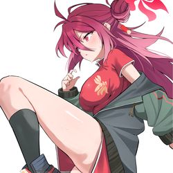 This is a pixiv picture whose title is 鹿山レイジョ.