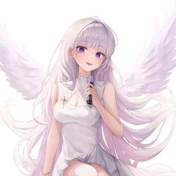This is a pixiv picture whose title is 天使.