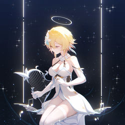 This is a pixiv picture whose title is 往昔之梦.