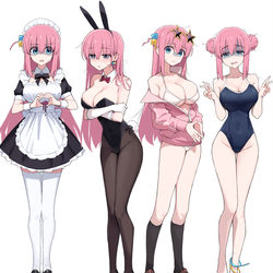 This is a pixiv picture whose title is ぼっち・ざ・ろっく！集.