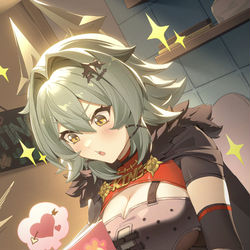 This is a pixiv picture whose title is 偷看少女漫画中！.