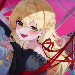 This is a pixiv picture whose title is お揃いの悪夢でずうっといっしょ！.