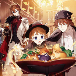 This is a pixiv picture whose title is 【Lifeline】HoYoFair 2024 Program.
