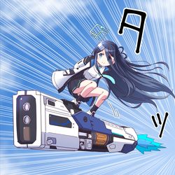 This is a pixiv picture whose title is 北東に二千三百キロですね･･･ちょっと行ってきます！.