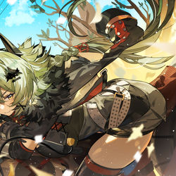 This is a pixiv picture whose title is 凯撒.