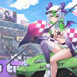 This is a pixiv picture whose title is Race Queen Froot.