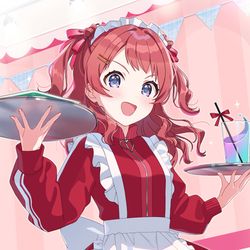 This is a pixiv picture whose title is 🎀.