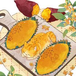 This is a pixiv picture whose title is スイートポテト🍠🐈.