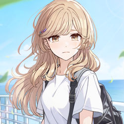 This is a pixiv picture whose title is 紫陽花さん.