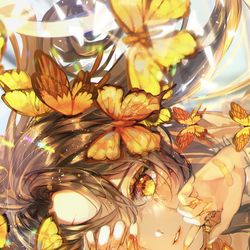 This is a pixiv picture whose title is 『癒えない傷、消えない思い出』.
