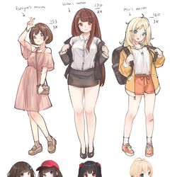 This is a pixiv picture whose title is Mom.
