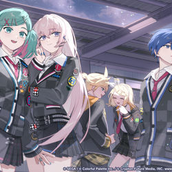 This is a pixiv picture whose title is 『進め、まだ知らない場所へ！』.