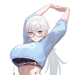 This is a pixiv picture whose title is 舒展一下.