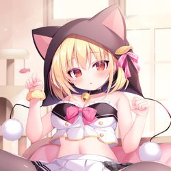This is a pixiv picture whose title is かまってほしいにゃ.