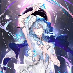 This is a pixiv picture whose title is 守岸人.