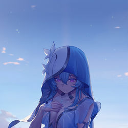 This is a pixiv picture whose title is 守岸人.