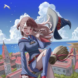 This is a pixiv picture whose title is 87日目, アツコ・カガリ.