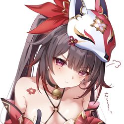 This is a pixiv picture whose title is も～～っ、ちゃんと花火のことみてる〜？.