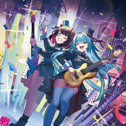 This is a pixiv picture whose title is 【Z/X】ロックパレード エンジュ＆ニャルラト.