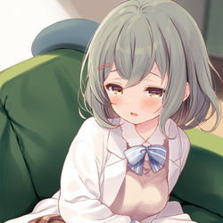 This is a pixiv picture whose title is くつろぎ空間で.