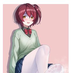 This is a pixiv picture whose title is 小鞠知花.