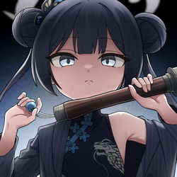 This is a pixiv picture whose title is ロリ神キサキ.