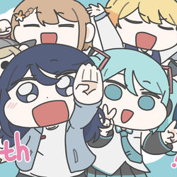 This is a pixiv picture whose title is プロセカ4th.