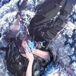 This is a pixiv picture whose title is Rover&Shorekeeper.