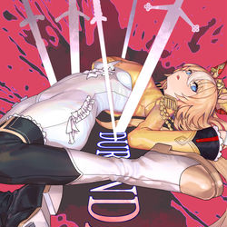 This is a pixiv picture whose title is 聖剣.
