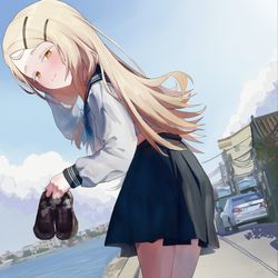 This is a pixiv picture whose title is remastered.