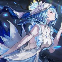 This is a pixiv picture whose title is Shorekeeper.