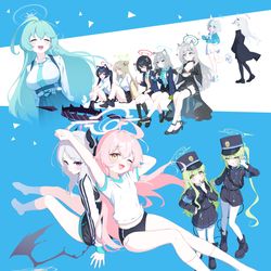 This is a pixiv picture whose title is 対策委員会 第3章.