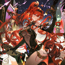 This is a pixiv picture whose title is 吟霖.