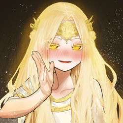 This is a pixiv picture whose title is 旧律の王よ  共に行きましょう.
