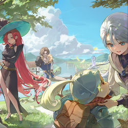 This is a pixiv picture whose title is 🌾✨.