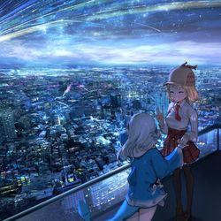 This is a pixiv picture whose title is 行ってきます.