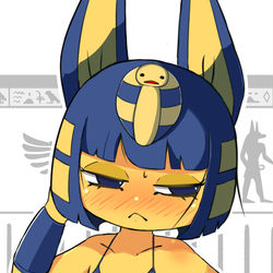 This is a pixiv picture whose title is あつ森のナイルさん.