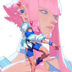 This is a pixiv picture whose title is manon.