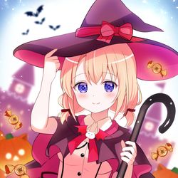 This is a pixiv picture whose title is 魔女でーす♪.