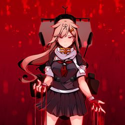 This is a pixiv picture whose title is 出血派生ぽいぬ.