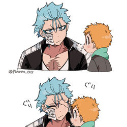 This is a pixiv picture whose title is かずくんとグリムジョー(+a)4.