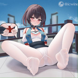 This is a pixiv picture whose title is 24/10/1 雪衣.