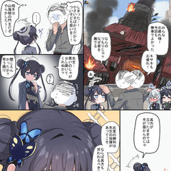 This is a pixiv picture whose title is 頭が高い.