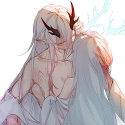 This is a pixiv picture whose title is if ㄌㄎㄍㄎ.