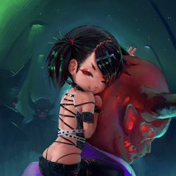 This is a pixiv picture whose title is † 2.