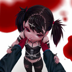 This is a pixiv picture whose title is † 1.