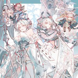 This is a pixiv picture whose title is ラビュリンス.