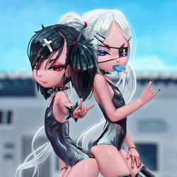 This is a pixiv picture whose title is † 11.