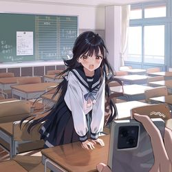 This is a pixiv picture whose title is 祝日.