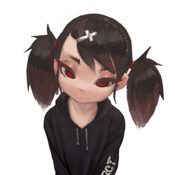 This is a pixiv picture whose title is † 18.